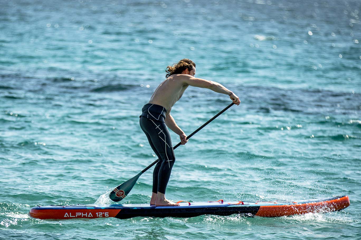 Touring et randonnée longue distance avec le SUP Sroka Alpha en Corse