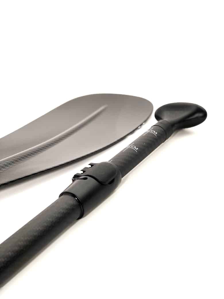 Pagaie 50% carbone vario, Pale plastique 2-3 parties