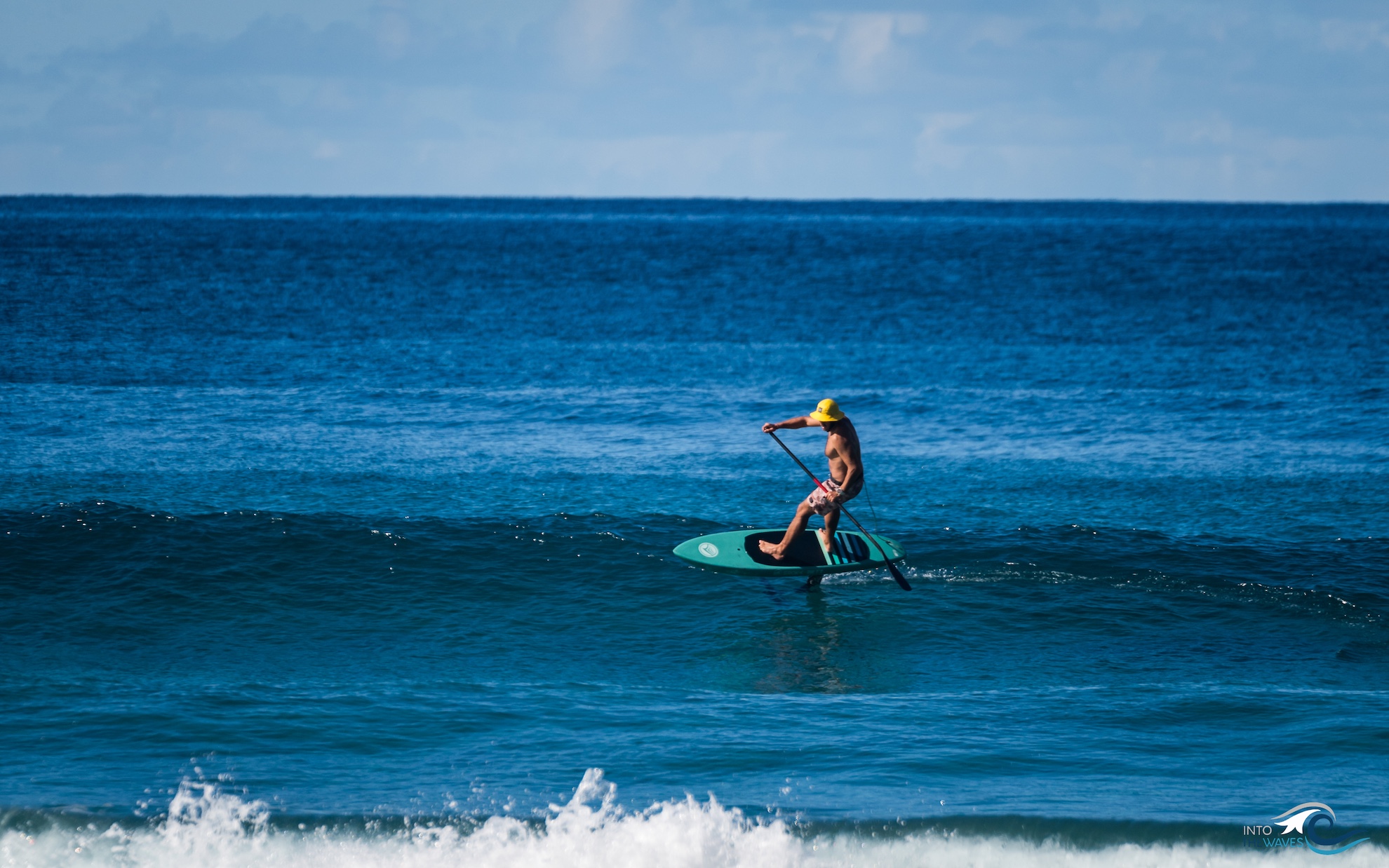 sup foil downwind avec Foil Carbone HM Solo 16mm downwindrider foil downwind polyvalent SROKA UHA glisse longue distance